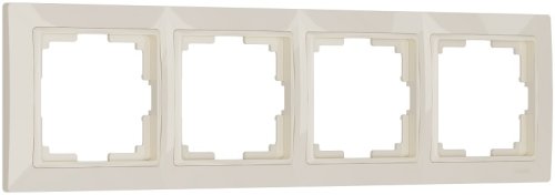 Рамка универсальная Werkel Snabb basic 4-м. слоновая кость картинка